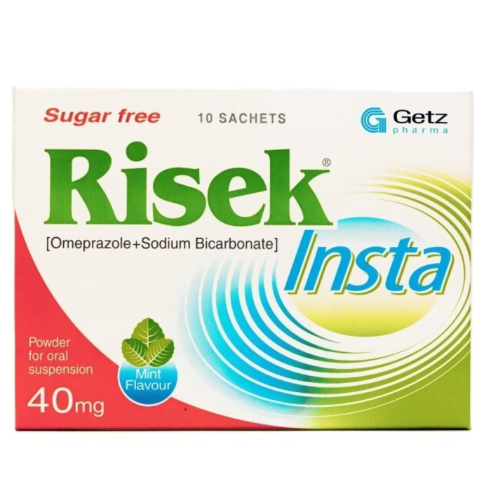 Risek Insta 40mg Sachet (10s)