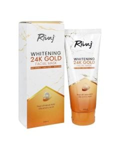 Rivaj Whitening 24k Gold Facial Mask 100ml