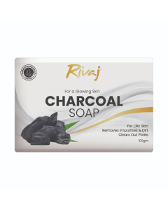 Rivaj charcoal soap 100gm