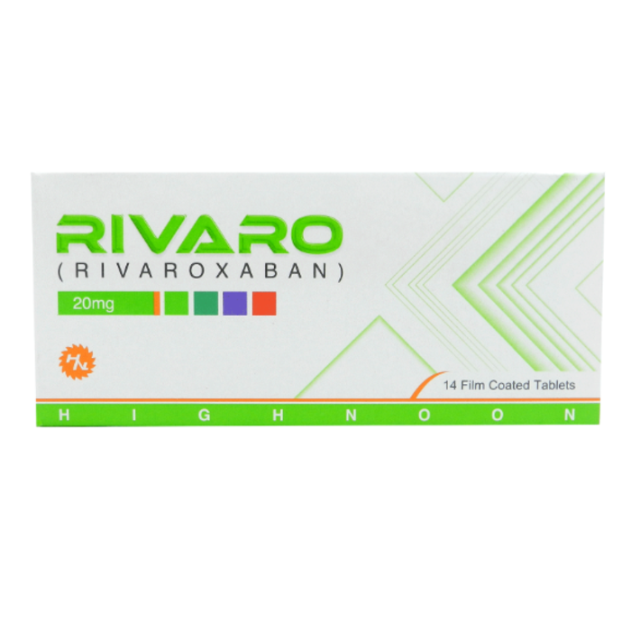 Rivaro 20mg Tablets (14s)