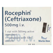 Rocephin 500mg Iv Inj