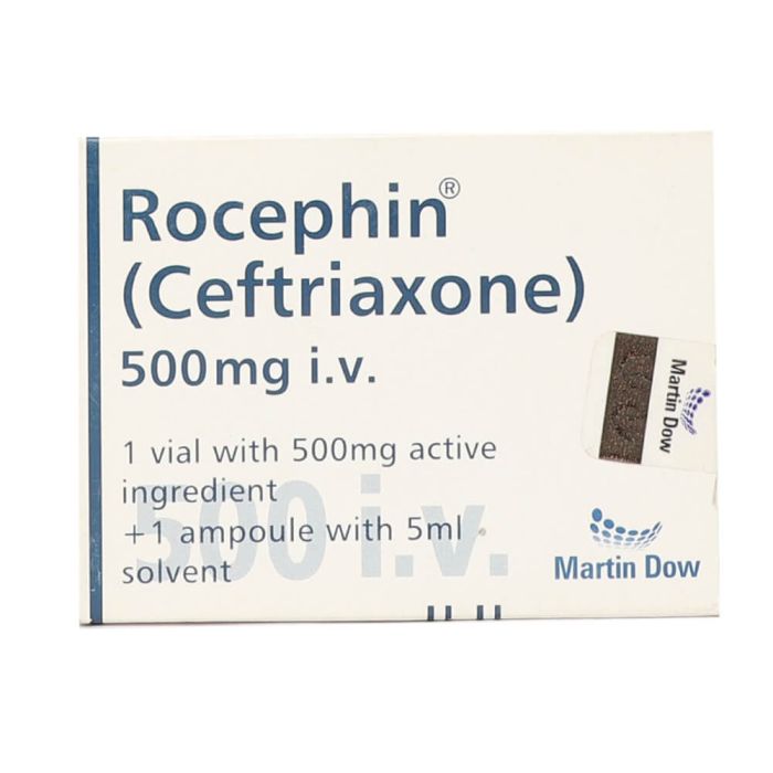 Rocephin 500mg Im Inj