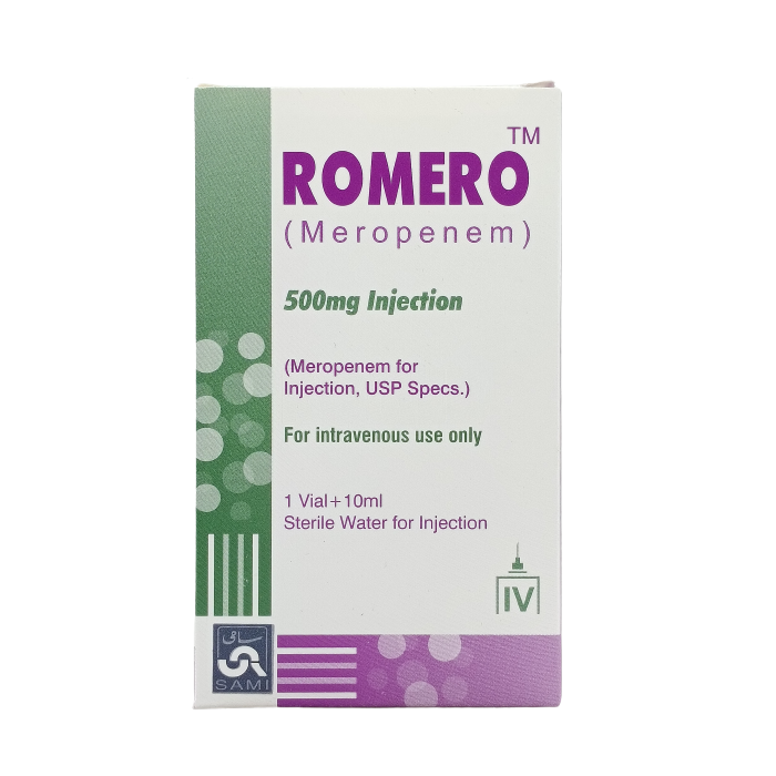 Romero 500mg Inj