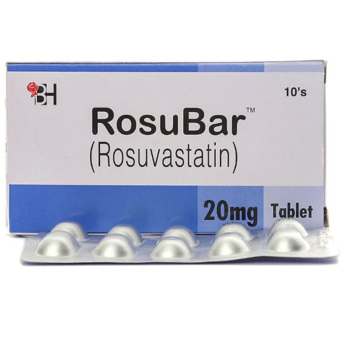 Rosubar 20mg Tablets (10s)