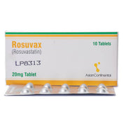 Rosuvax 20mg Tablets