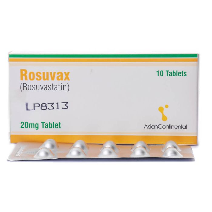 Rosuvax 20mg Tablets