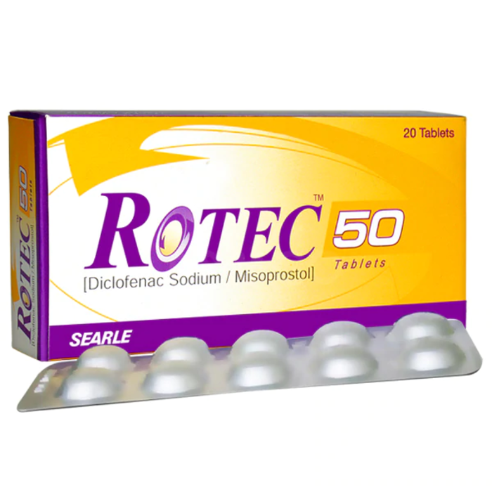 Rotec 50mg Tablets (20s)
