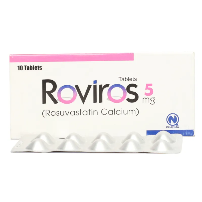 Roviros 5mg Tablets