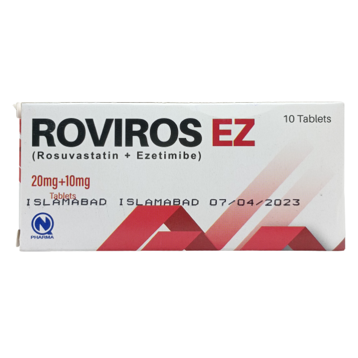 Roviros Ez 20mg 10mg Tablets