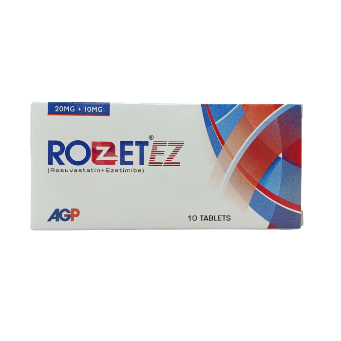 Rozet Ez 20mg 10mg Tablets