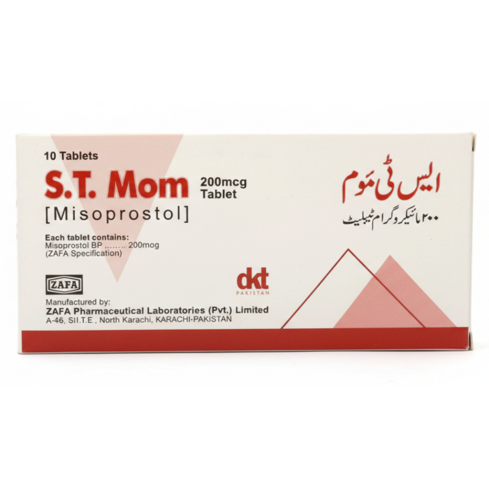S T Mom 200mcg Tablets (10s)