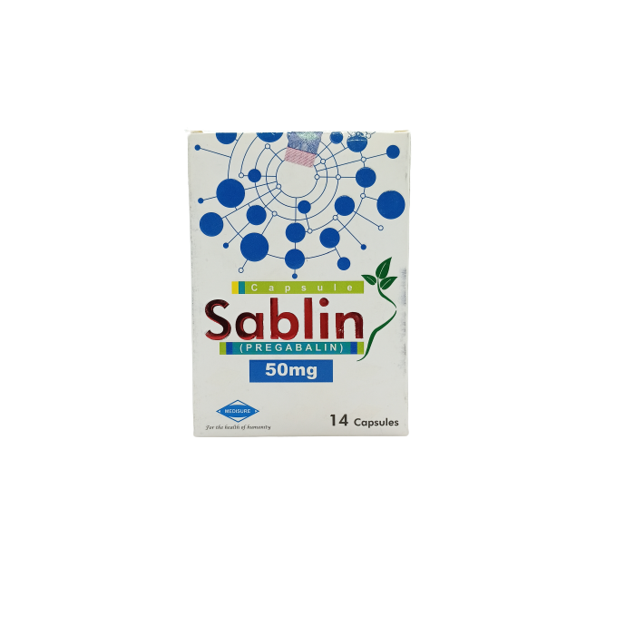 Sablin 50mg Capsules 14s