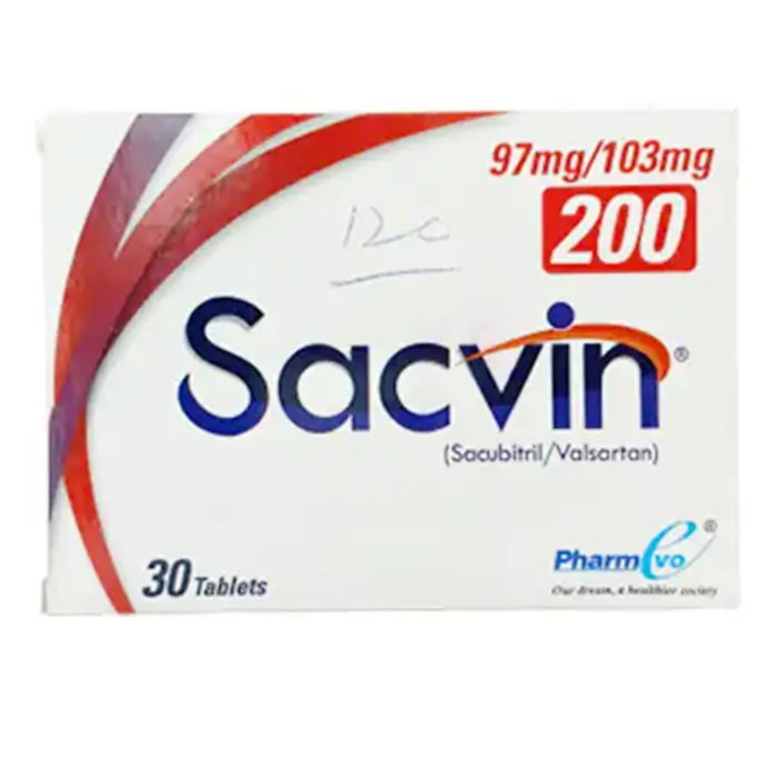 Sacvin 97mg/103mg Tablets (30s)