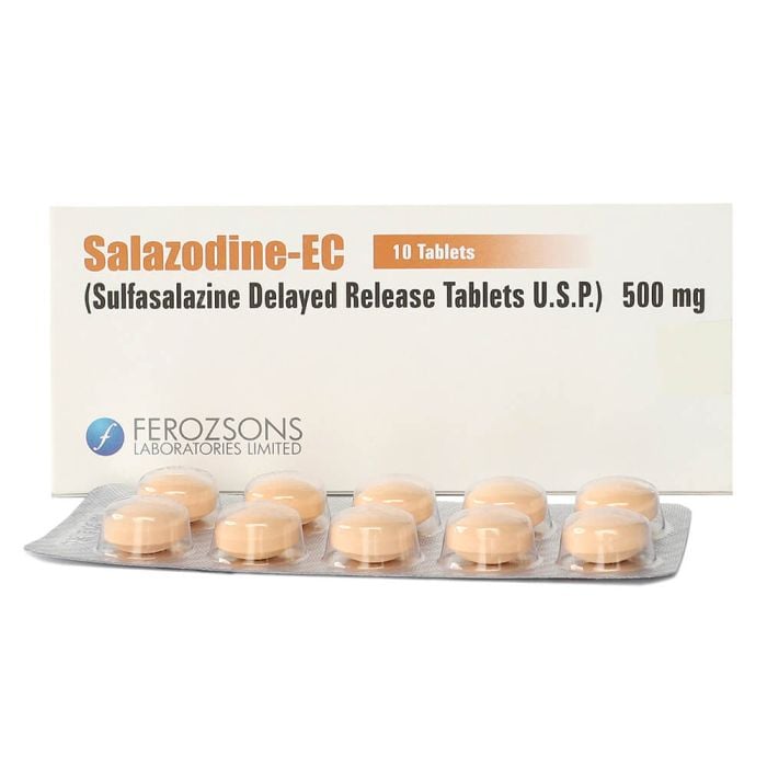 Salazodine Ec 500mg Tablets