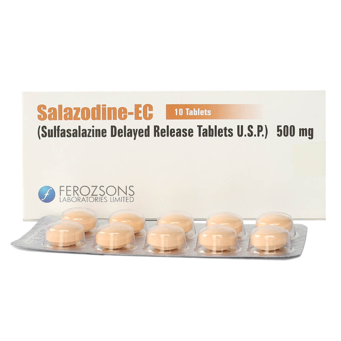Salazodine Ec 500mg Tablets (10s)
