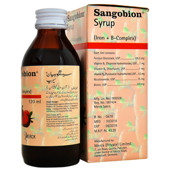Sangobion 120ml Syrup
