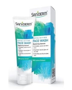 Saniderm Exfoliating Face Wash Brightening Cleanser