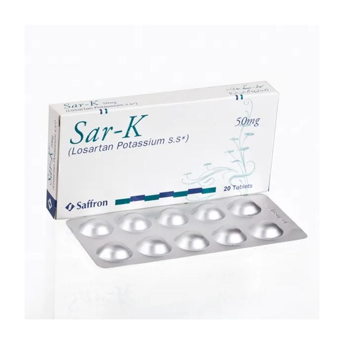 Sar K 50mg Tablets