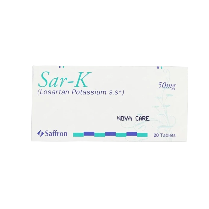 Sar K Plus 50mg Tablets