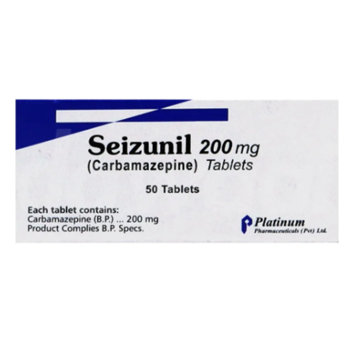 Seizunil 200mg Tablets (50s)