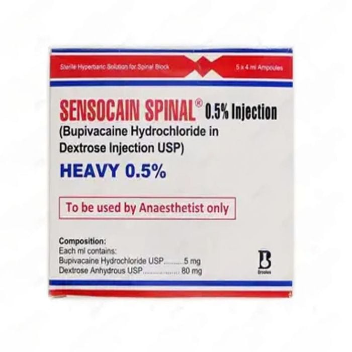 Sensocain Inj Spinal 0.5% 4ml