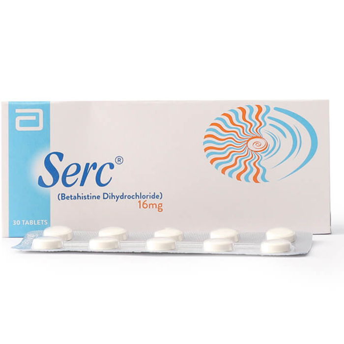 Serc 16mg Tablets (30s)