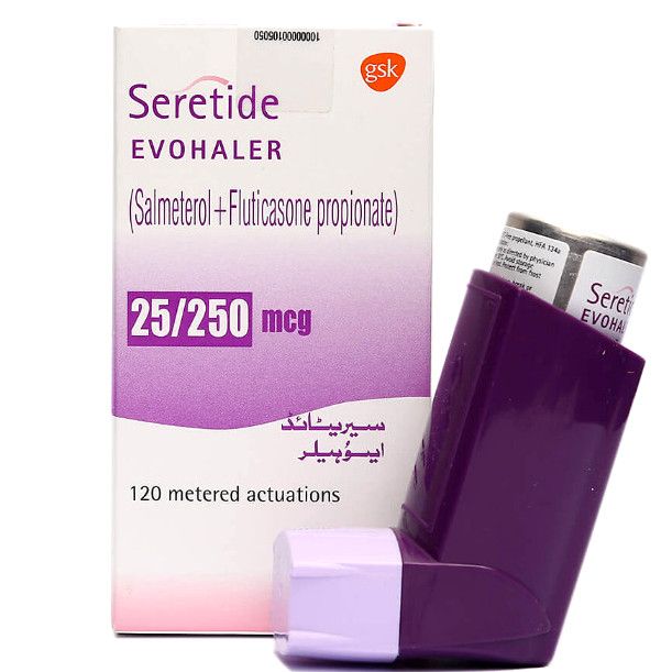 Seretide 25mcg/250mcg Inhaler
