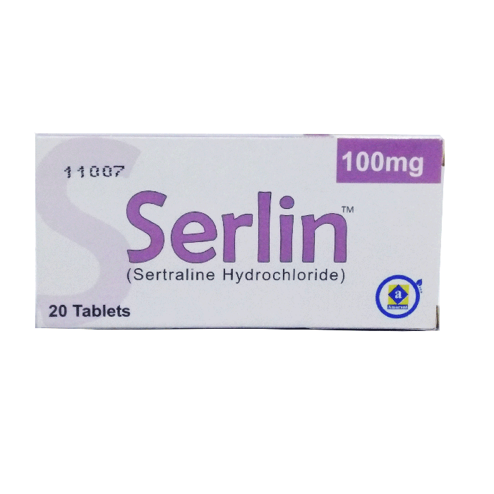 Serlin 100mg Tablets