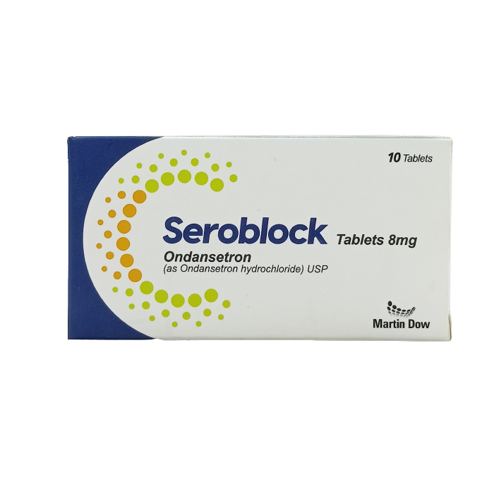 Seroblock 8mg Tablets