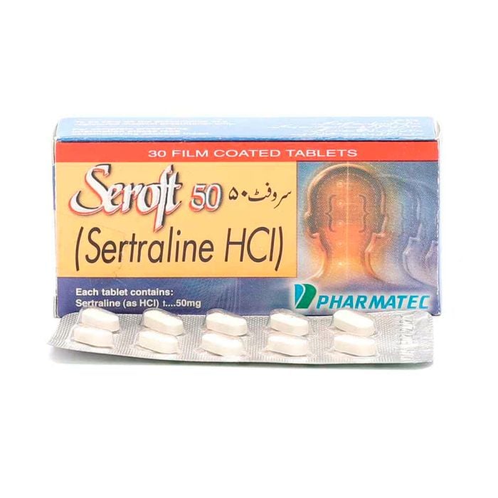 Seroft 50mg Tablets