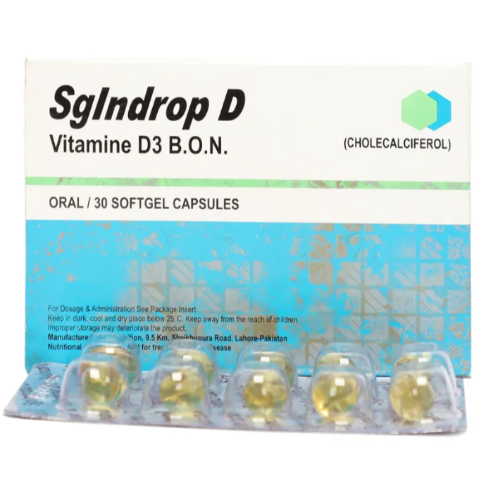 Sglndrop D 10,000 Iu Capsules (30s)