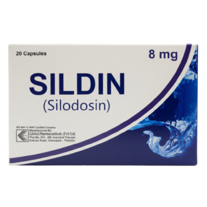 Sildin 8mg Capsules (20s)