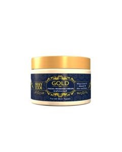 Silky Cool Gold Facial Massage Cream 350ml
