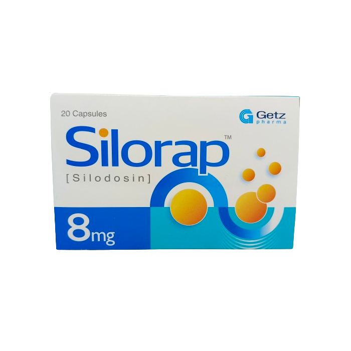 Silorap 8mg Capsules 20s
