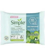 Simple Cleansing Wipes 20s Clear Matte