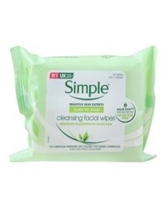 Simple Cleansing Wipes 25cs Kind To Skin