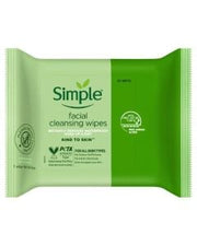Simple Cleansing Wipes 25cs Kind To Skin New