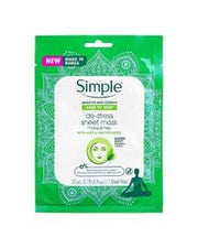 Simple sheet mask 23ml de stress
