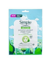 Simple sheet mask 23ml pollution protect