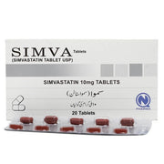 Simva 10mg Tablets