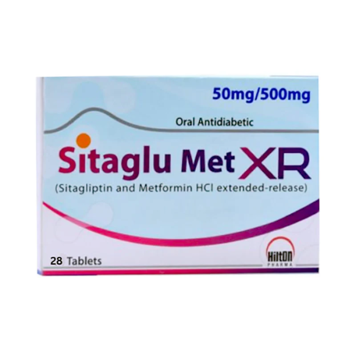 Sitaglu Met Xr 50mg 500mg Tablets 28s