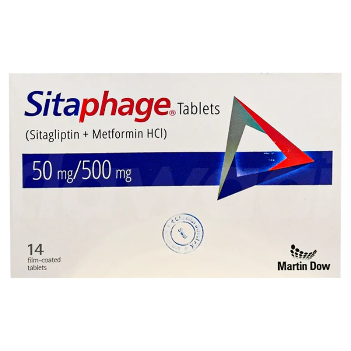 Sitaphage 50mg/500mg Tablets (14s)