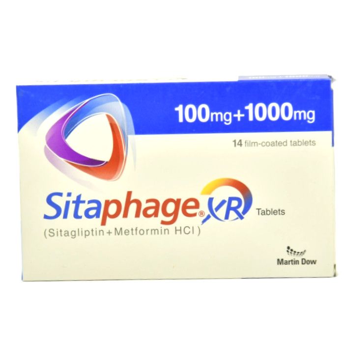 Sitaphage XR 100mg/1000mg Tablets (14s)