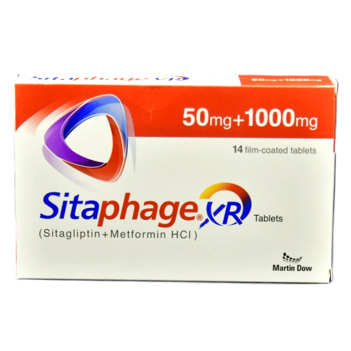 Sitaphage XR 50mg/1000mg Tablets (14s)