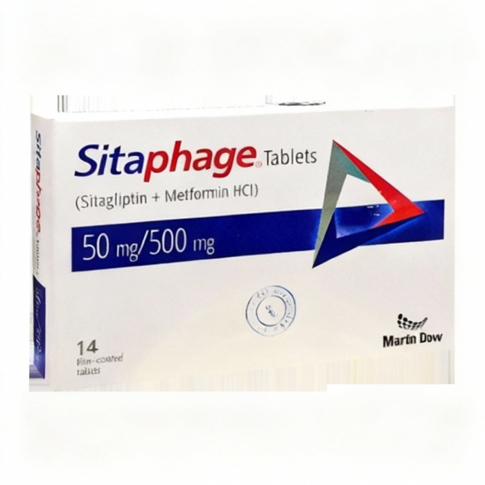 Sitaphage XR 50mg/500mg Tablets (14s)