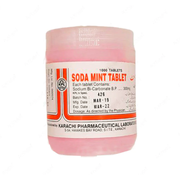Sodamint 300mg Tablets