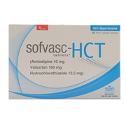 Sofvasc Hct 10mg 160mg 12.5mg Tablets