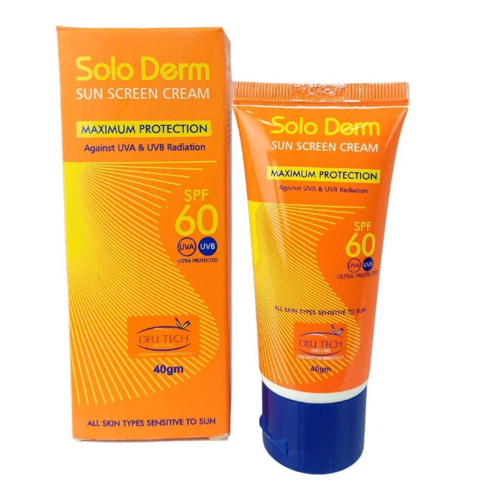 Solo Derm SPF60 40g Cream