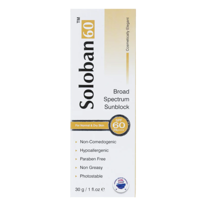 Soloban SPF60 Cream