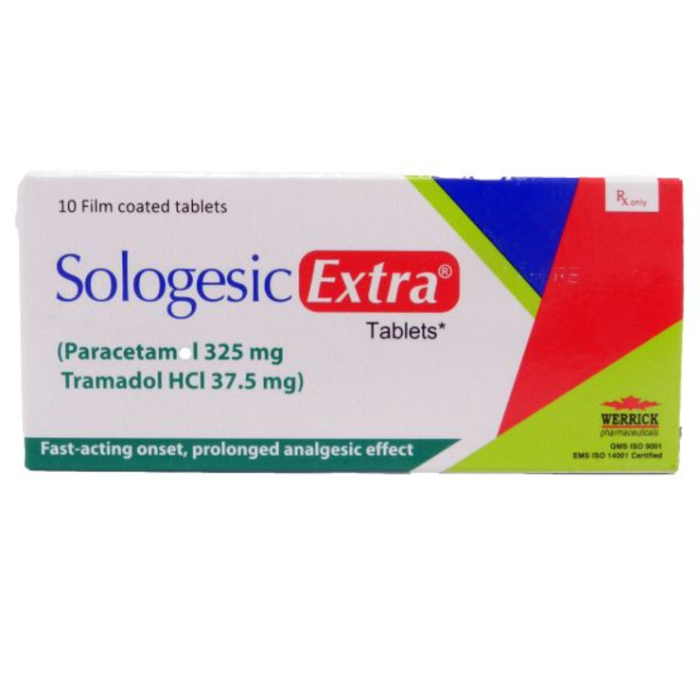 Sologesic Extra 325mg/37.5mg Tablets (10s)
